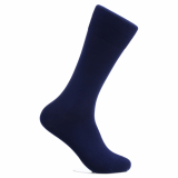 Mens dress socks _ Navy solid socks_Egyptian cotton